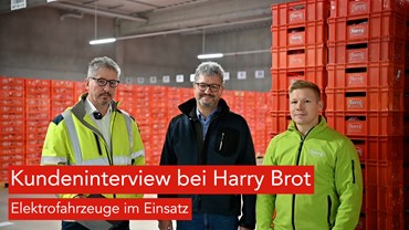 NACHHALTIGE LOGISTIK: ELEKTRIFIZIERUNG BEI HARRY BROT...